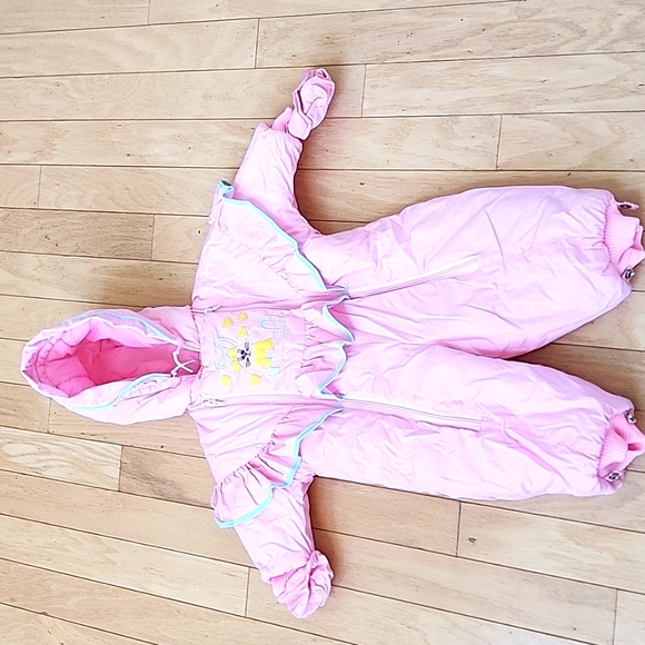 Frost-Fighter Pink Baby Bunting 18 Months - Picture 3 of 9